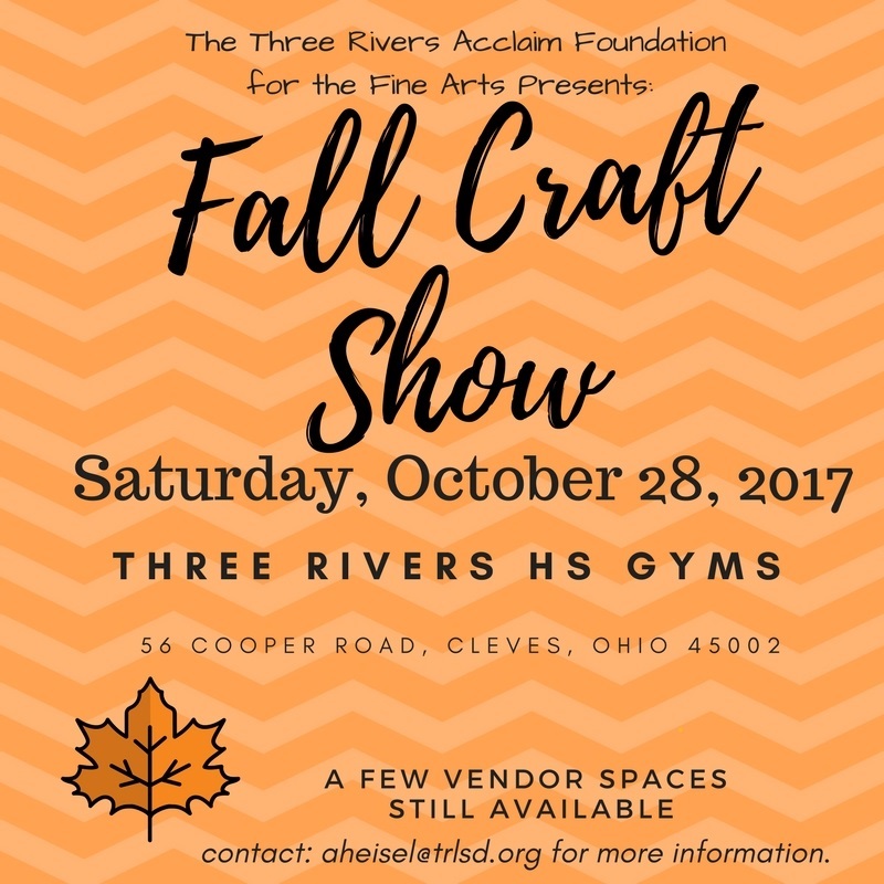 fall craft show for the district is october 28, 2017 from 9:00 a.m. to 2:00 p.m.